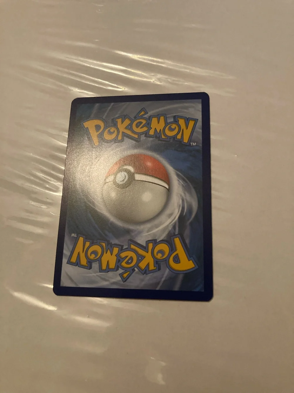Pokemon Eevee Trading Card Yellow Border Blue Sky Artwork